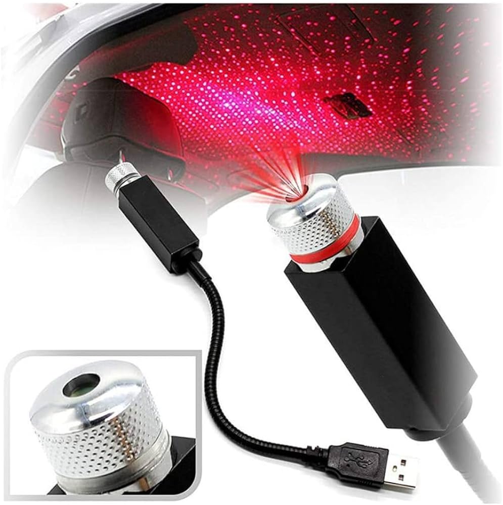 5V USB Powered Galaxy Star Projector Lamp (CARS/ ROOMS)